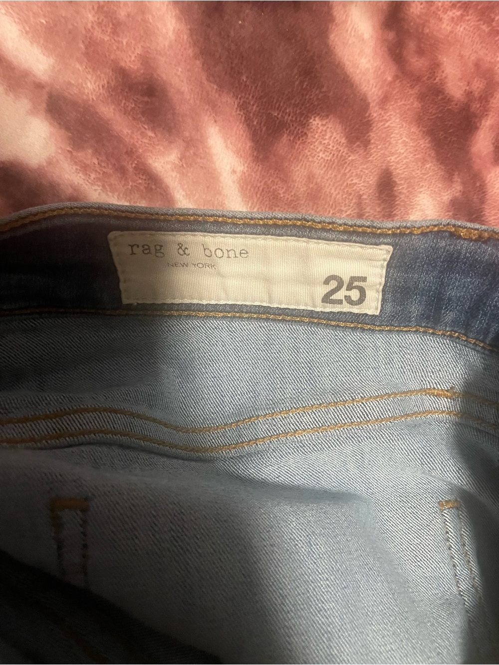 rag & bone Light Blue Denim Jeans